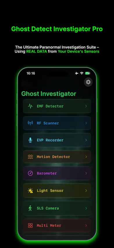 Ghost Detect Investigator Pro screenshot 1