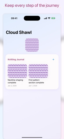 KnitNote: Row Counter & PDF Screenshot 5 of 5
