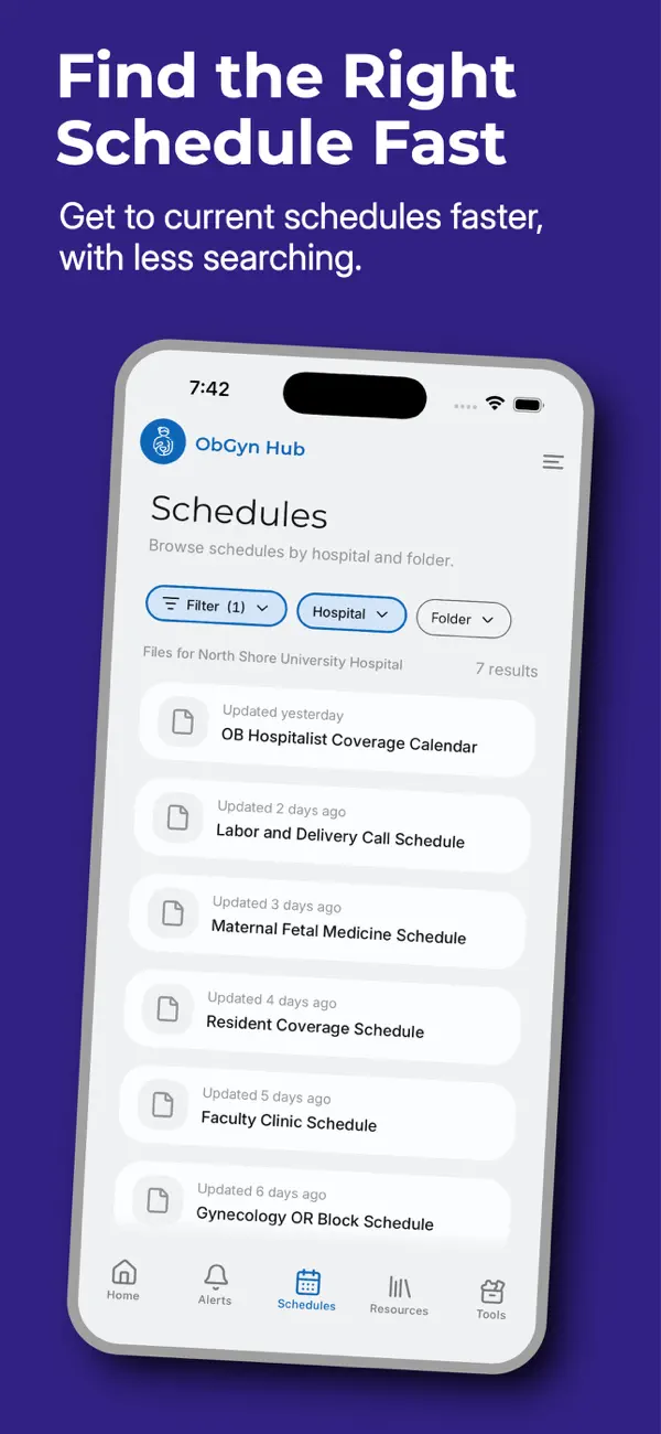 Screenshot #3 pour ObGyn Hub