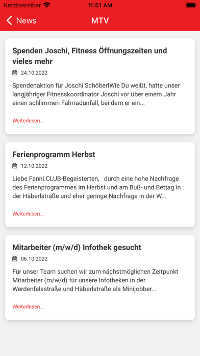 MTV München von 1879 e.V. Screenshot