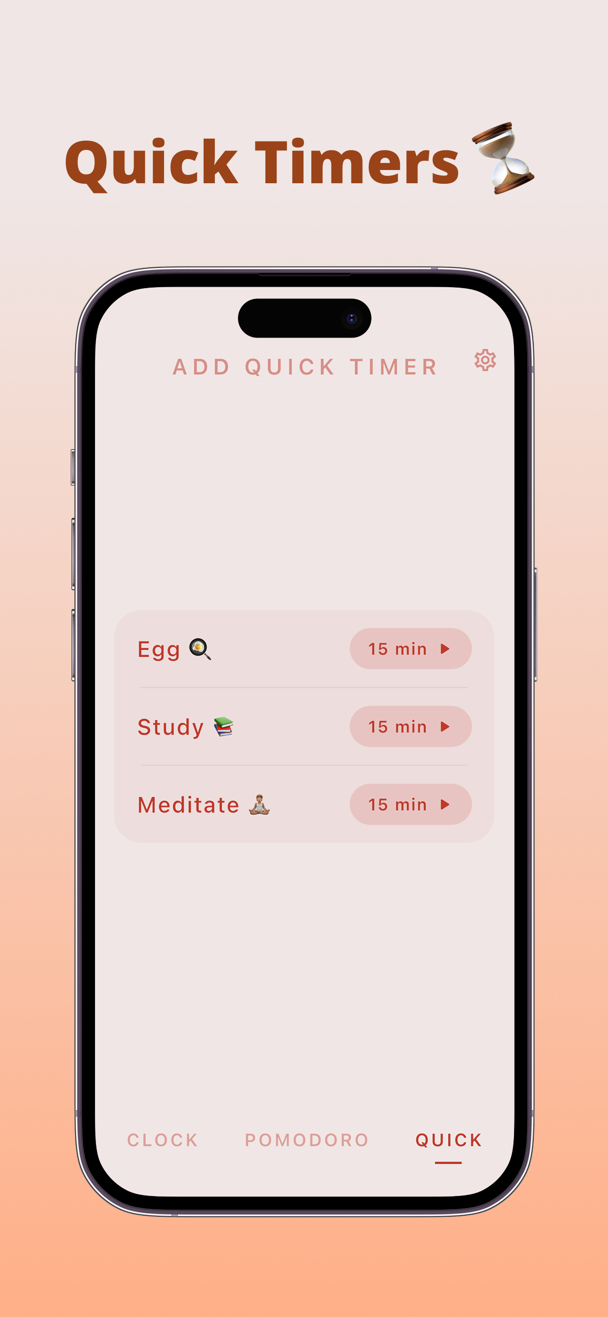 My Clock: Pomodoro Focus Timer screenshot 3