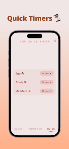 My Clock: Pomodoro Focus Timer screenshot