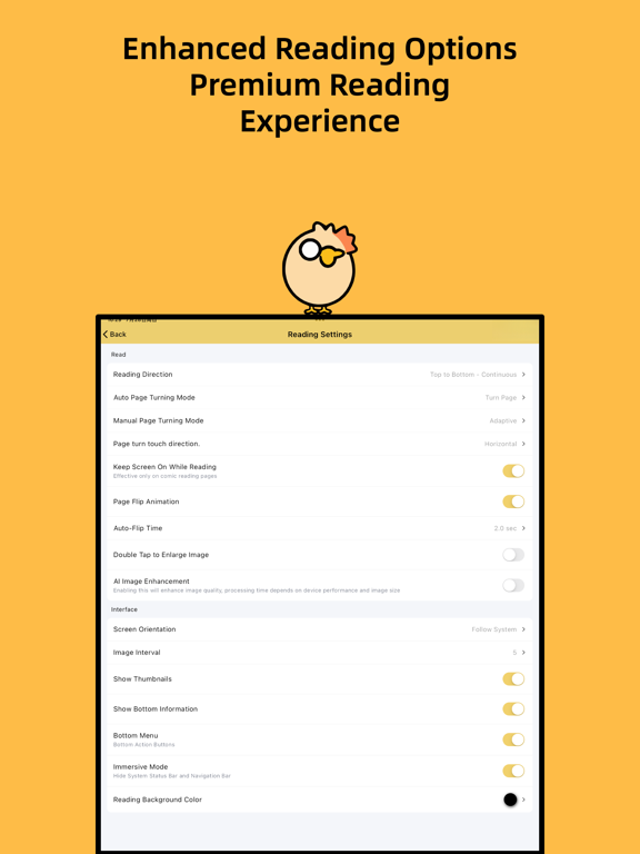 WoWo Comics - Local Reader iPad screenshot 4 - Book app
