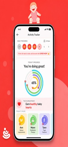 AADEE - Garbh Sanskar App iPhone screenshot