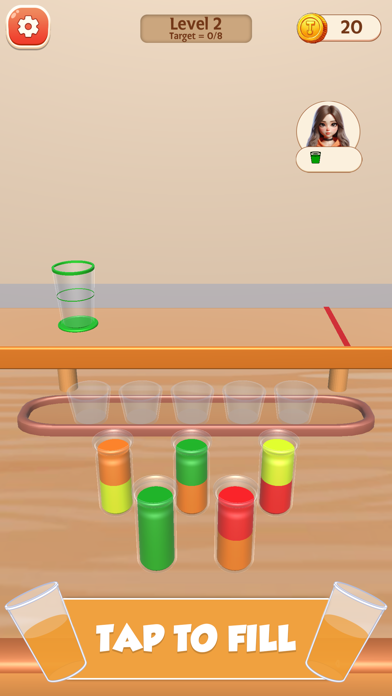 Water Jam Sort Color Puzzle Screenshot