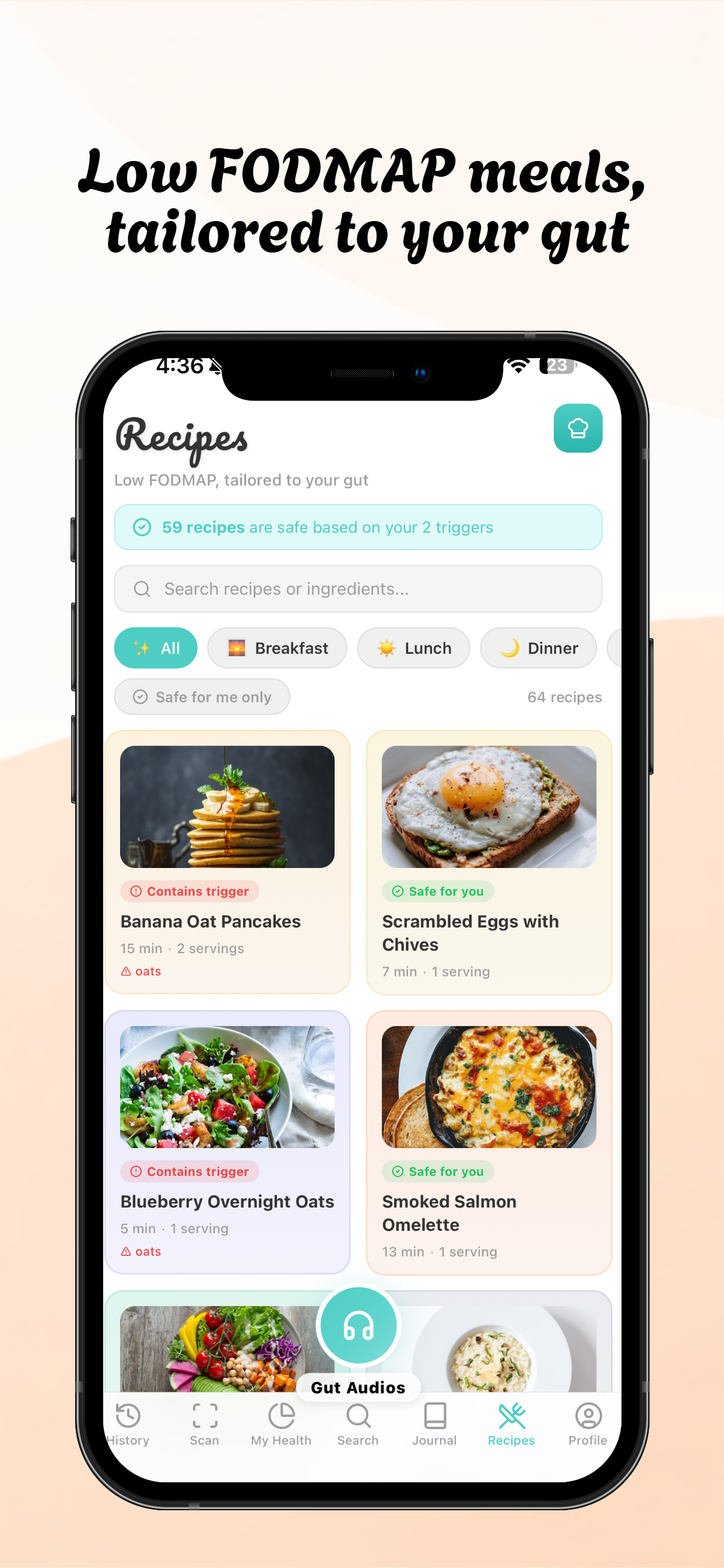 IBS Pal: FODMAP Scanner