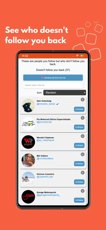 NoFollow - Dejó de seguirme screenshot 2 of 4