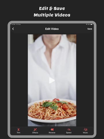 Clip Merge : Video Editor iPad screenshot