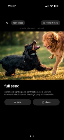 post – photos are stories iPhone screenshot