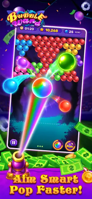 Bubble Wand：Win Real Cash iPhone screenshot 4