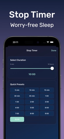 Sound Machine Deep Sleep DRMN iPhone screenshot