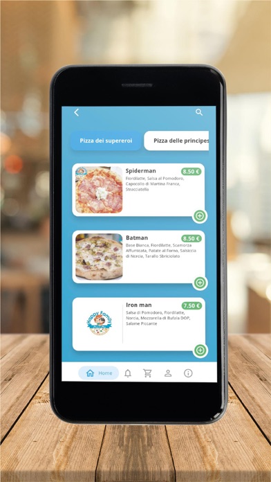Pizzeria happy family Screenshot