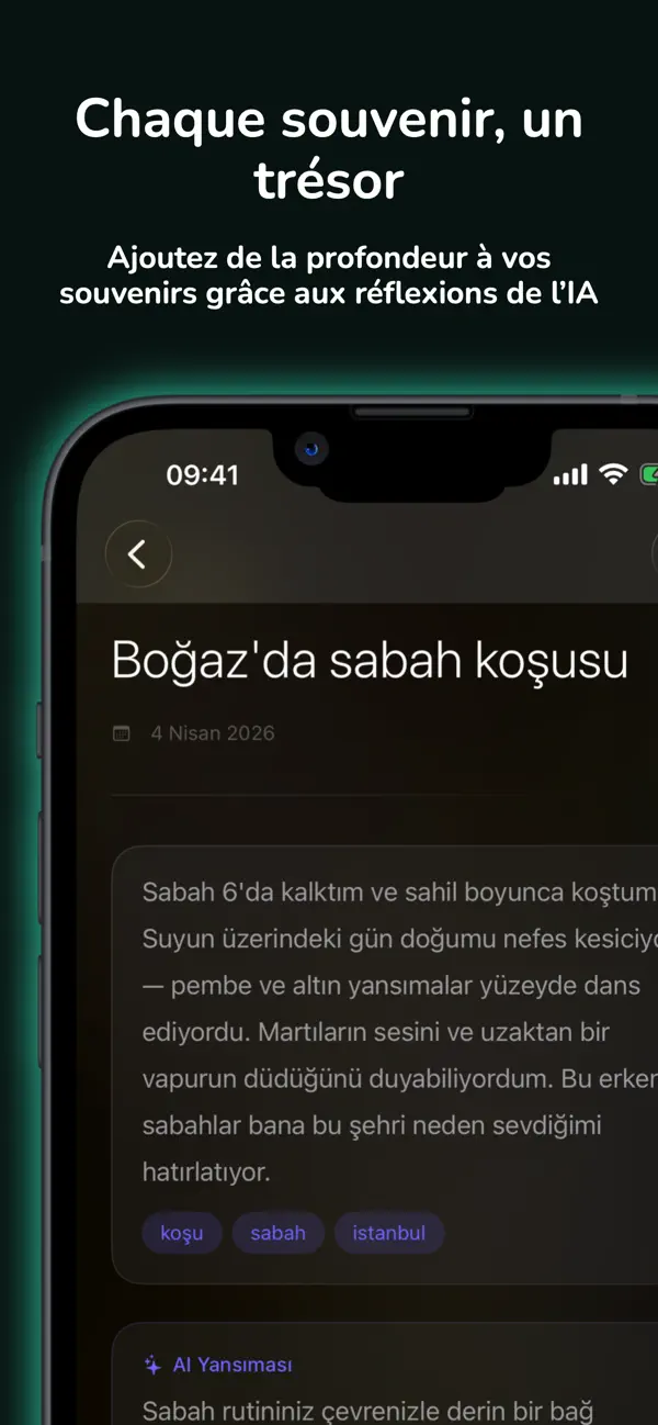 Screenshot #2 pour AI Memory Vault: Journal
