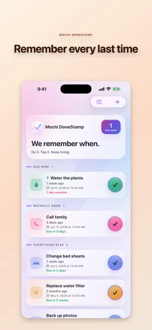 Mochi DoneStamp: Last Time screenshot 1