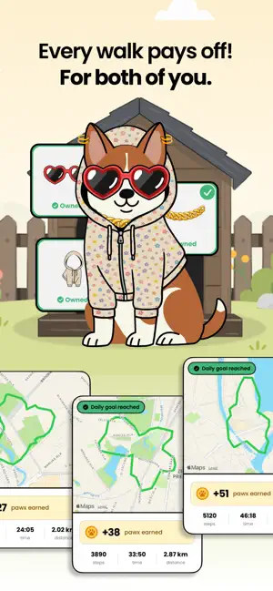 Puppchi: Walk WIth Virtual Dog screenshot 3