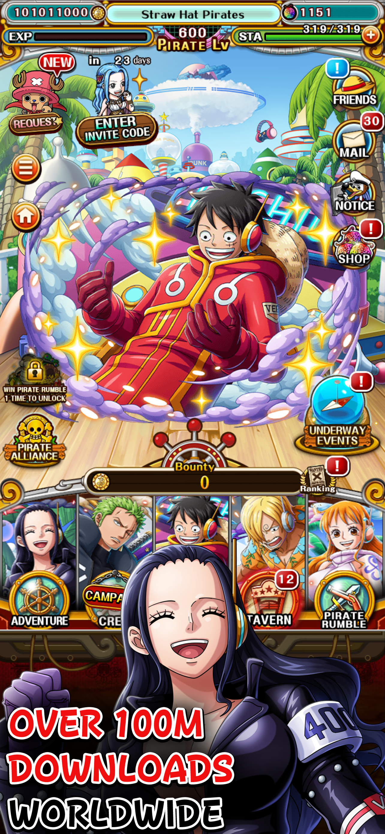 ONE PIECE TREASURE CRUISE-RPG