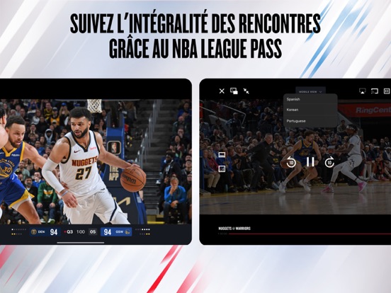 Screenshot #6 pour NBA Officiel : basket en live