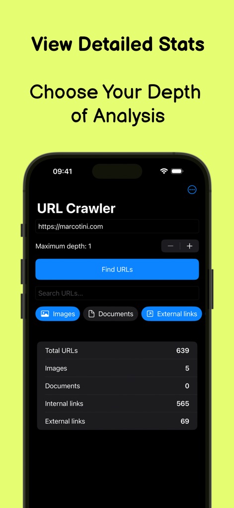 URL Crawler - Productivity App | MWM