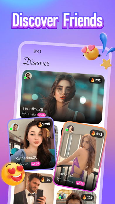 Vibers - Fash & Make Friends Screenshot