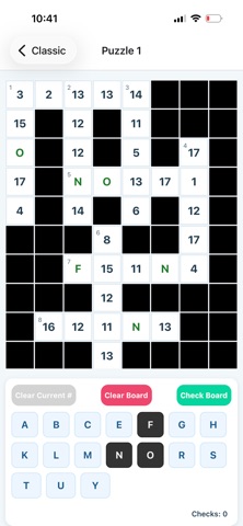 cryptoCrossWord (0329b9) Screenshot 1 of 6