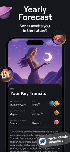 Moonly: Moon Phases & Calendar screenshot 9
