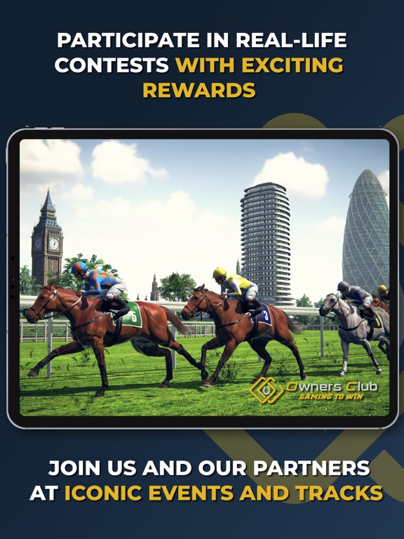 Owners Club Horse Racing Game iPad screenshot 3