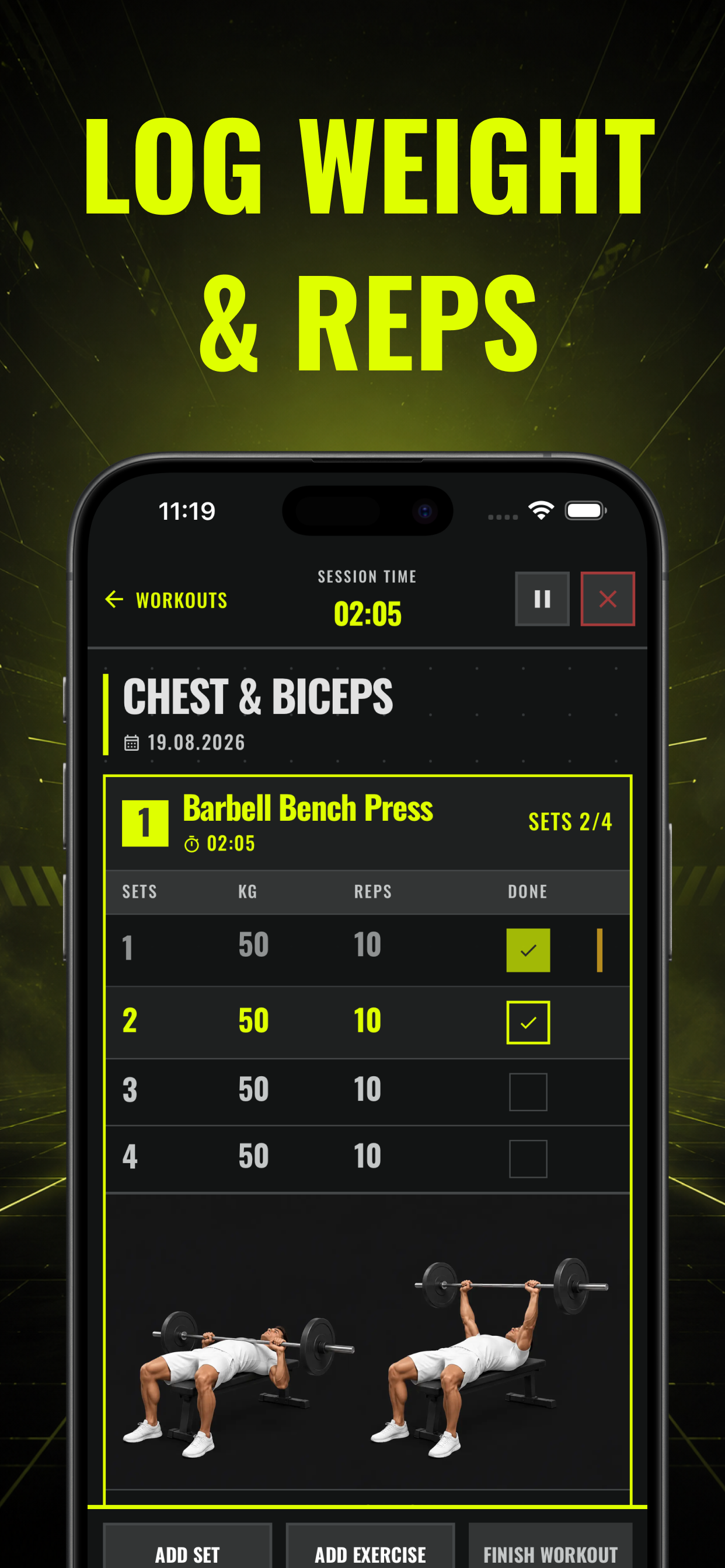 Systema - Workout Tracking screenshot 2
