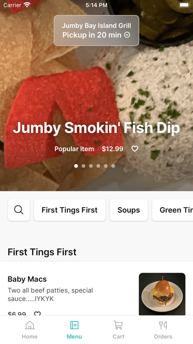 App screenshot