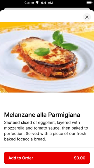 Tutto Italian Kitchen iPhone screenshot 3 - Food & Drink app