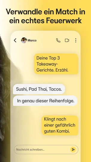 Screenshot von Bumble: Dating & Partnersuche auf dem iPhone 5