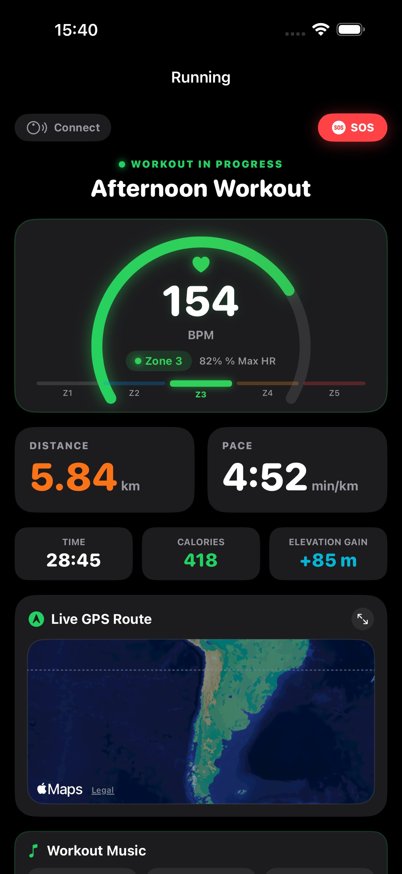 Screenshot 3 of Workout Monitor