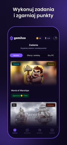 Gamileo iPhone screenshot 1