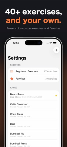 MuscleMemo - Workout Log Screenshot 5 of 5