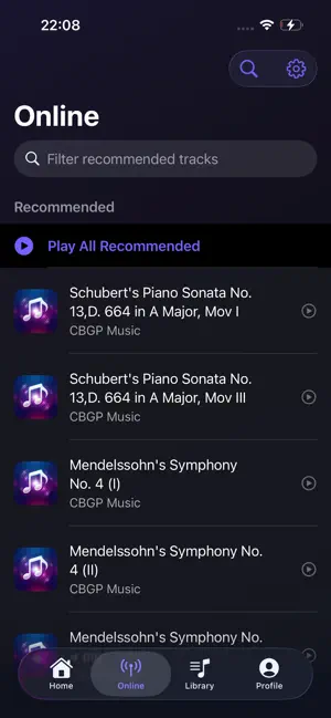 VibeTune - Music Player screenshot 1