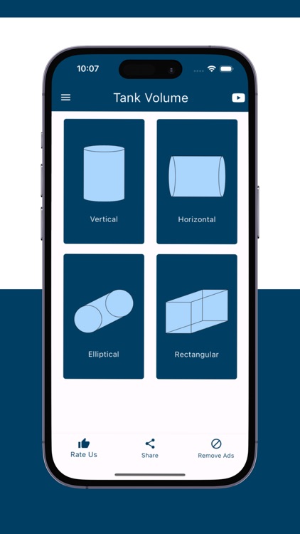 Tank Volume Calculator App