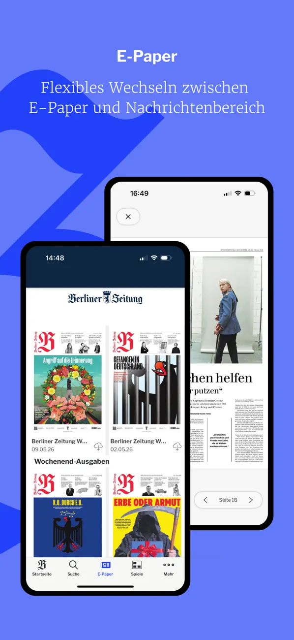 Screenshot #2 pour Berliner Zeitung Nachrichten