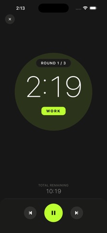 Strike Timer Interval Training Screenshot 4 of 5