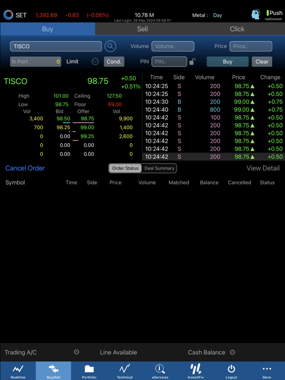 Screenshot #6 pour TISCO eTrade