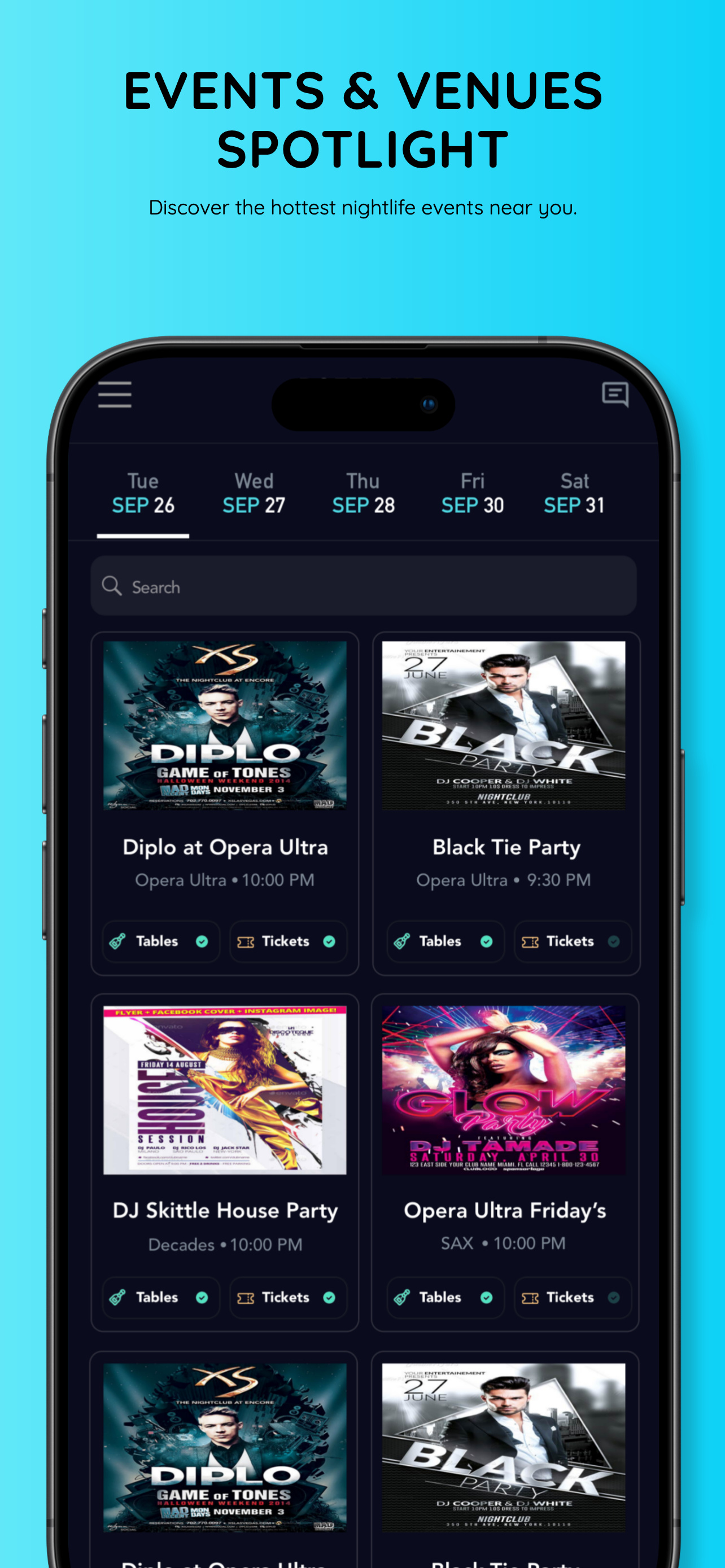 NightUp: Events App screenshot 4