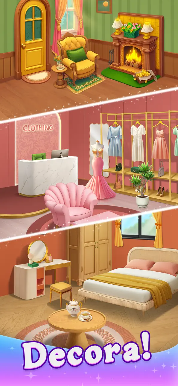 Beauty Blast: Makeover & Story Hack screenshot 3 - iOS game interface