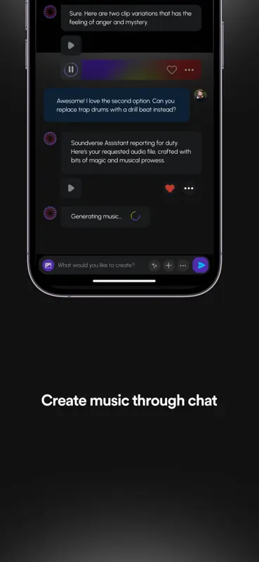 Soundverse - AI Song Generator screenshot 9 of 10