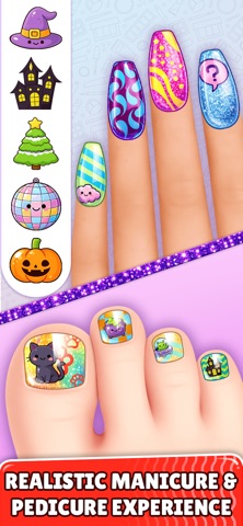 Nail Art - Nails Salon ASMR iPhone screenshot