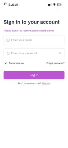 App screenshot