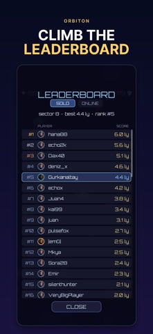 Orbiton - One Tap Space Rush screenshot 5
