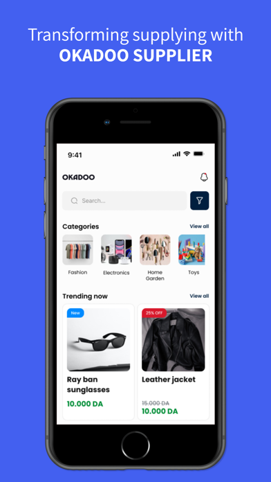Okadoo iPhone screenshot 1 - Business app