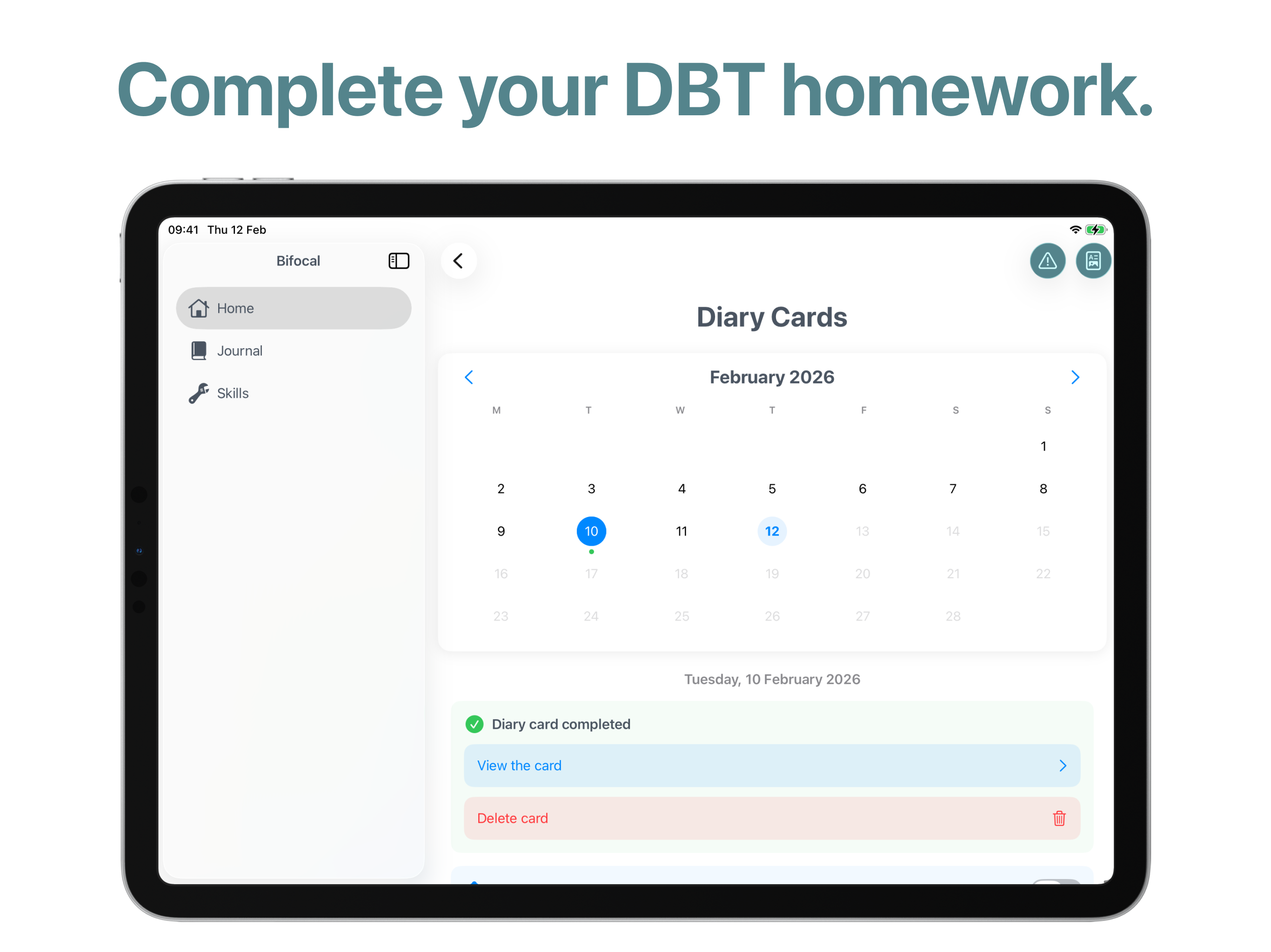 Bifocal: Your DBT Companion