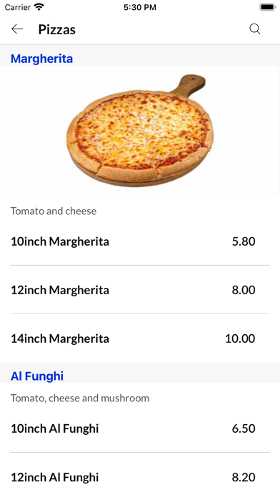 Tasties Pizzeria Screenshot