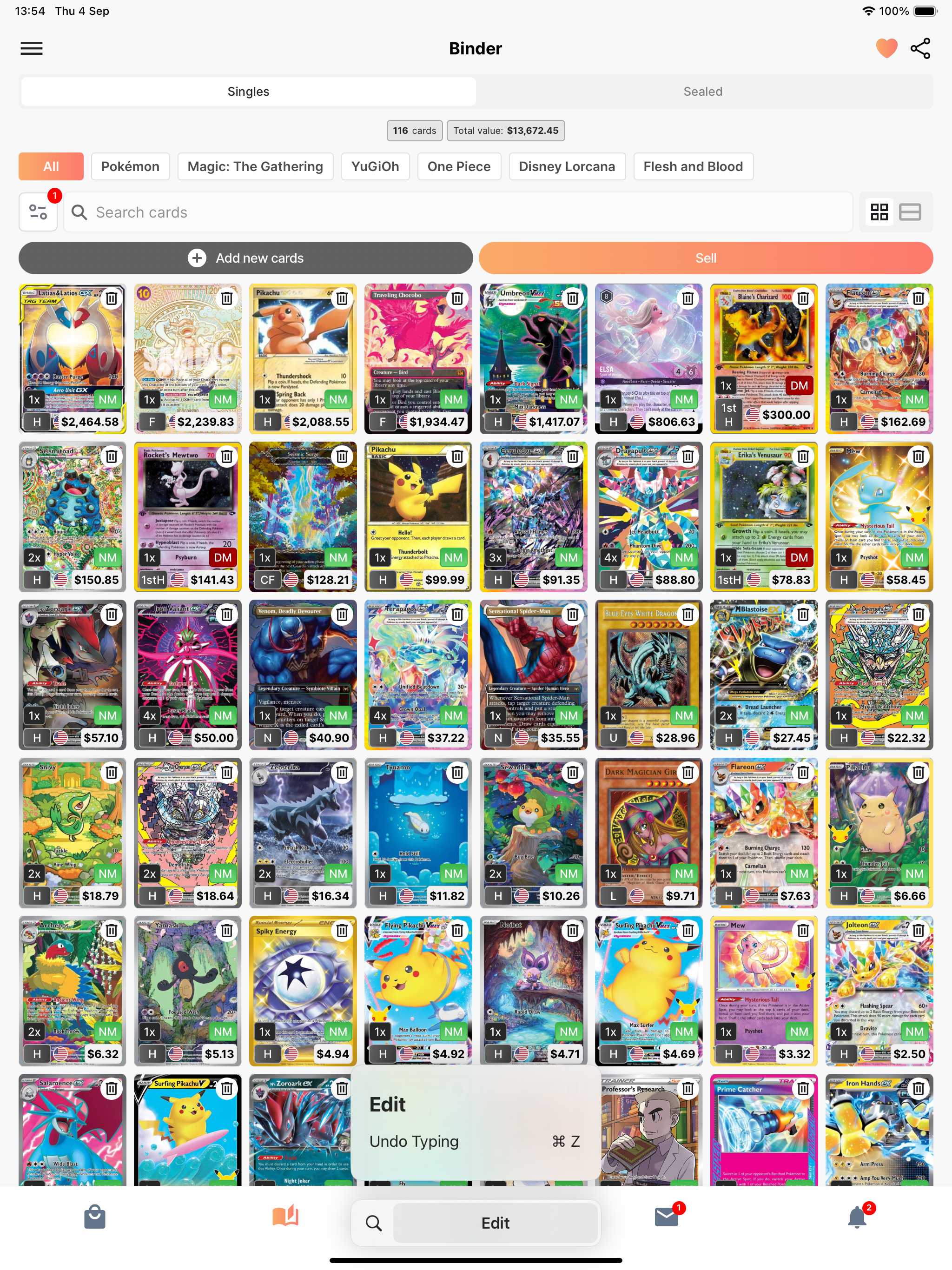 TCG Bulk