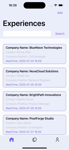 JobExp Screenshot 1 of 3