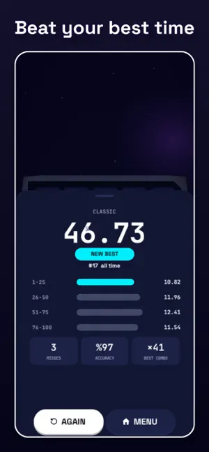 Tap 100: Schulte Table screenshot 4